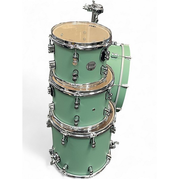 Used PDP by DW 4 Piece Concept Series Seafoam Green Drum Kit