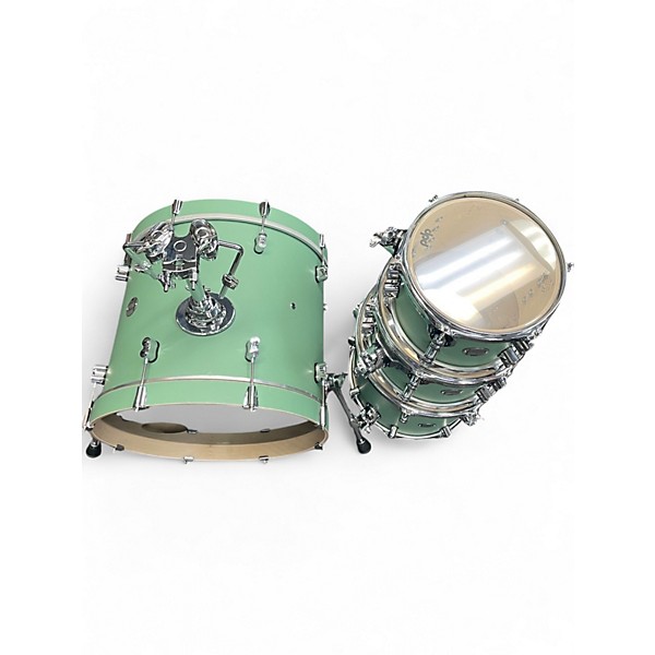 Used PDP by DW 4 Piece Concept Series Seafoam Green Drum Kit