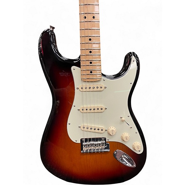 Used Fender American Professional Stratocaster SSS 3 Color Sunburst Solid Body Electric Guitar