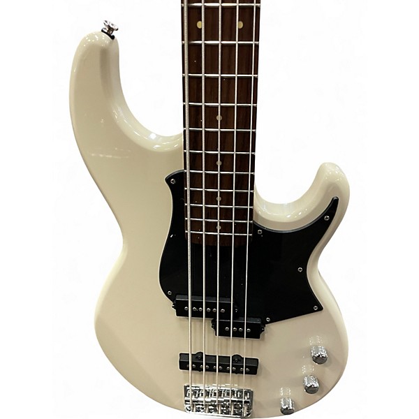 Used Yamaha BROAD BASS Classic White Electric Bass Guitar