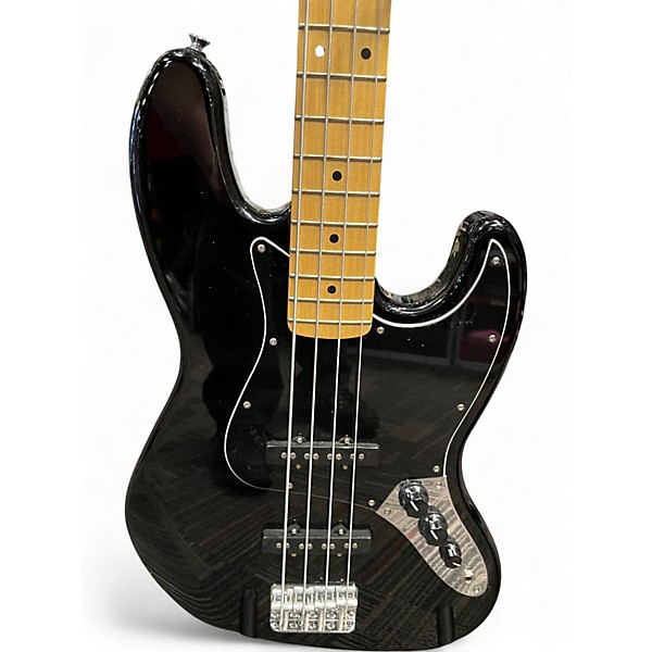Used Fender Standard Jazz Bass Black Electric Bass Guitar