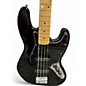 Used Fender Standard Jazz Bass Black Electric Bass Guitar