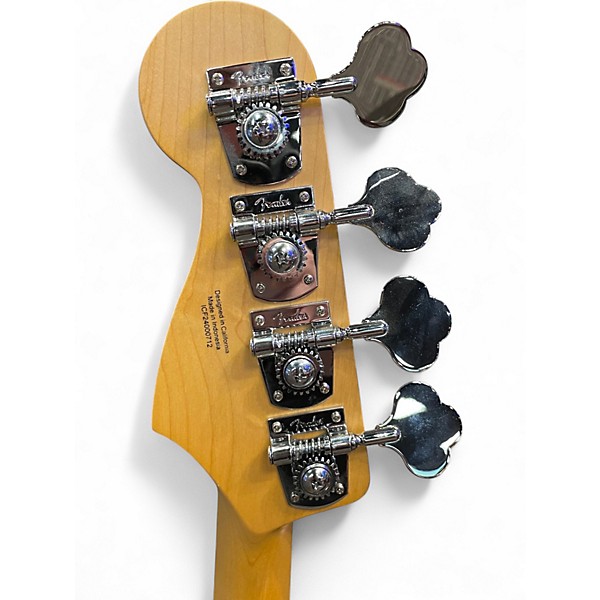 Used Fender Standard Jazz Bass Black Electric Bass Guitar