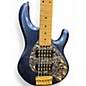 Used Ernie Ball Music Man Stingray 5 String PACE CAR BLUE Electric Bass Guitar thumbnail