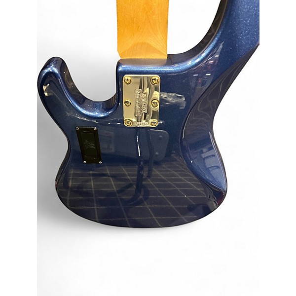 Used Ernie Ball Music Man Stingray 5 String PACE CAR BLUE Electric Bass Guitar