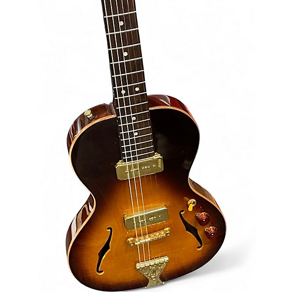 Used B&g LITTLE SISTER 2 Color Sunburst Hollow Body Electric Guitar