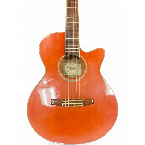 Used Ibanez AEG10NE Natural Classical Acoustic Electric Guitar