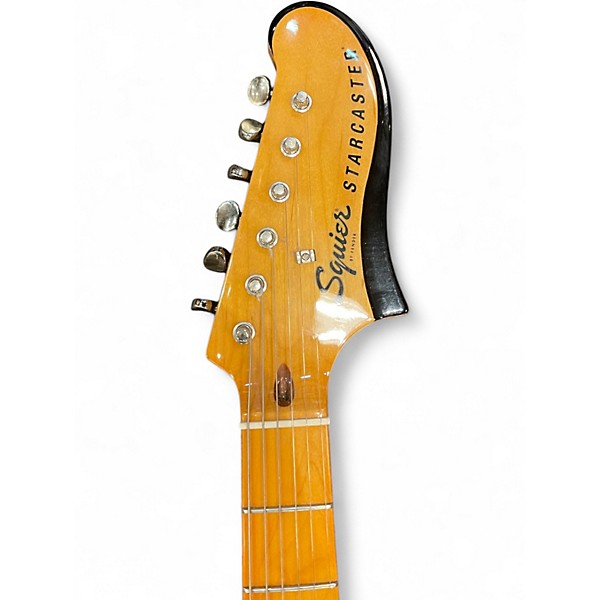 Used Squier Classic Vibe Starcaster Natural Hollow Body Electric Guitar