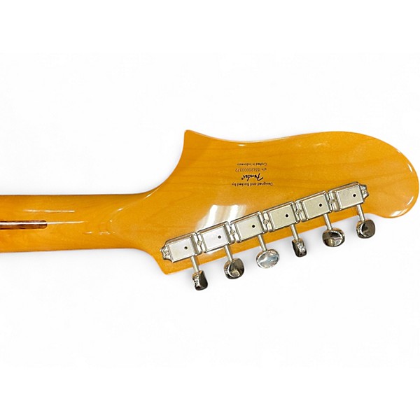 Used Squier Classic Vibe Starcaster Natural Hollow Body Electric Guitar