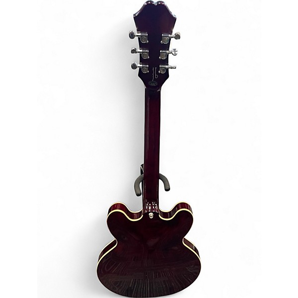 Used Epiphone NOEL GALLAGHER RIVIERA WINE RED Hollow Body Electric Guitar