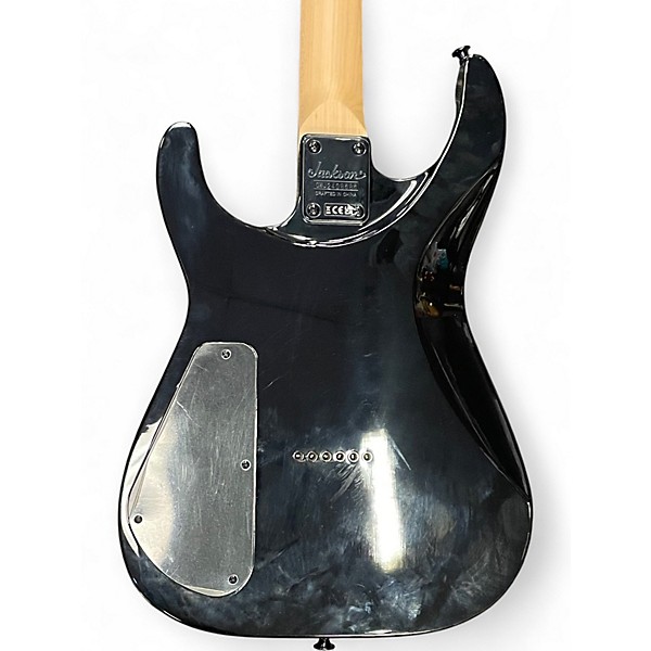 Used Jackson JS32 Dinky Trans Green Solid Body Electric Guitar