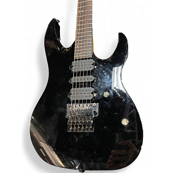 Used Mitchell HD400 Black Solid Body Electric Guitar