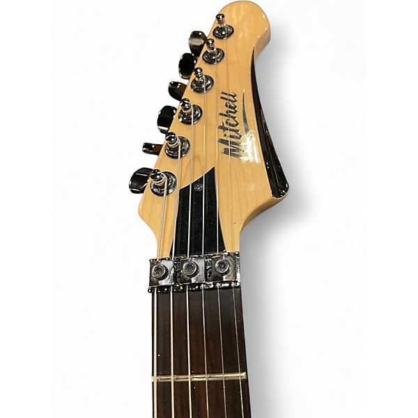 Used Mitchell HD400 Black Solid Body Electric Guitar