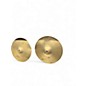 Used Zildjian 14in ZMAC Marching Cymbals Pair Cymbal
