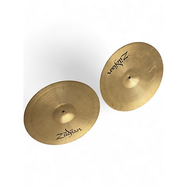 Used Zildjian 14in ZMAC Marching Cymbals Pair Cymbal