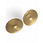 Used Zildjian 14in ZMAC Marching Cymbals Pair Cymbal