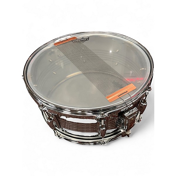 Used Ludwig 14X6.5 ROCKER SNARE DRUM STEEL Drum