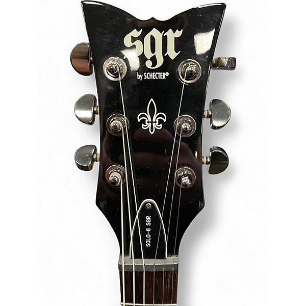 Used Schecter Guitar Research Solo 6 SGR Red Solid Body Electric Guitar