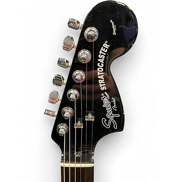 Used Squier Standard Stratocaster Mirror Solid Body Electric Guitar