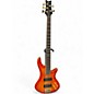 Used Schecter Guitar Research Stiletto Elite 5 String HONEYBURST Electric Bass Guitar thumbnail