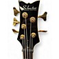 Used Schecter Guitar Research Stiletto Elite 5 String HONEYBURST Electric Bass Guitar