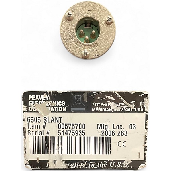 Used Peavey 6505 4x12 Slant Guitar Cabinet