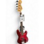 Used Squier Standard Series PJ Candy Apple Red Electric Bass Guitar