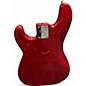 Used Squier Standard Series PJ Candy Apple Red Electric Bass Guitar