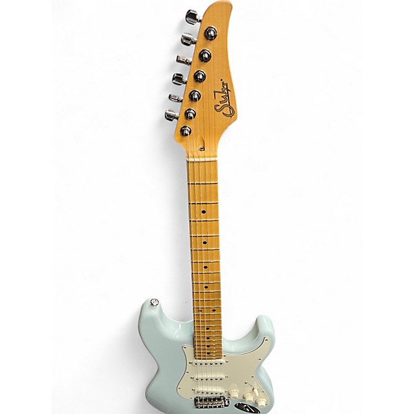 Used Suhr classic s Blue Solid Body Electric Guitar