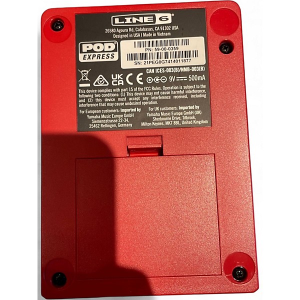 Used Line 6 POD EXPRESS Effect Processor