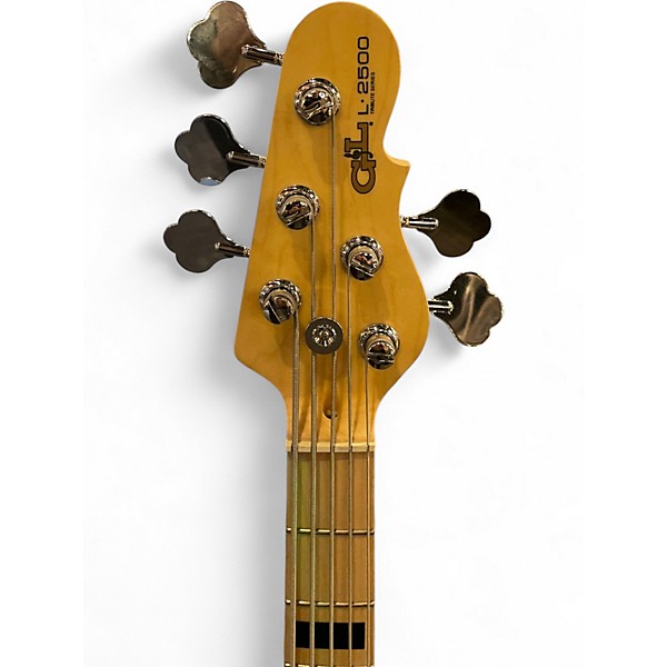 Used G&L Tribute L2500 5 String Black Electric Bass Guitar