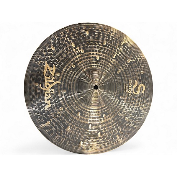 Used Zildjian 16in S Dark Trash Crash Cymbal