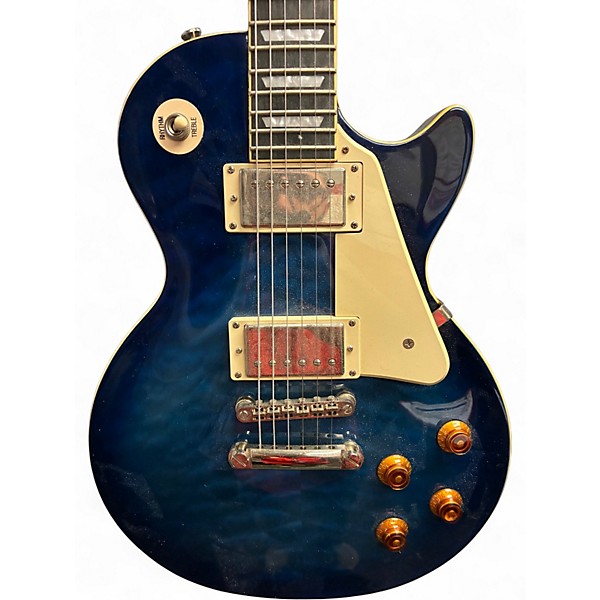 Used Epiphone Les Paul Standard Pro BLUEBERRY BURST Solid Body Electric Guitar