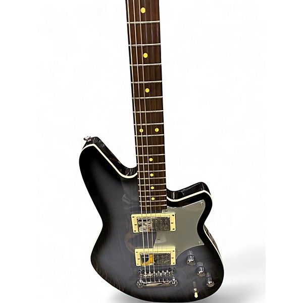 Used Reverend Descent RA Trans Purple Solid Body Electric Guitar