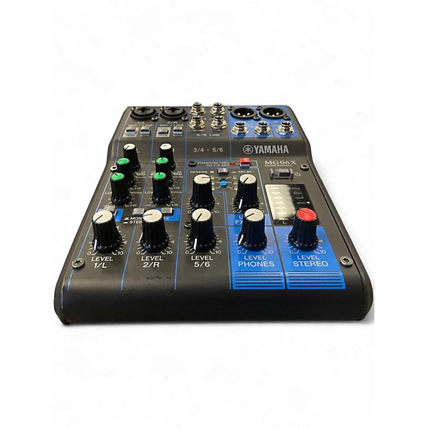 Used Yamaha MG06X Unpowered Mixer