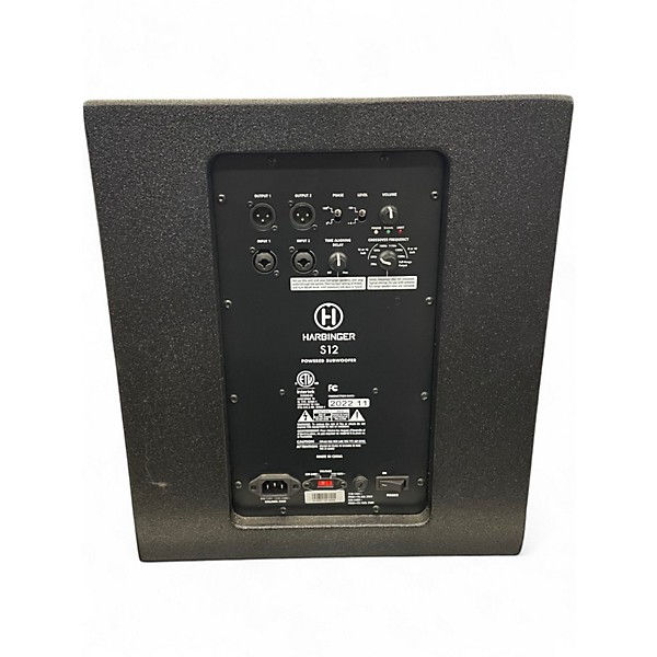 Used Harbinger S12 Powered Subwoofer