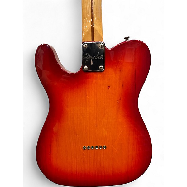 Used Fender Deluxe Telecaster AGED CHERRY SUNBURST Solid Body Electric Guitar