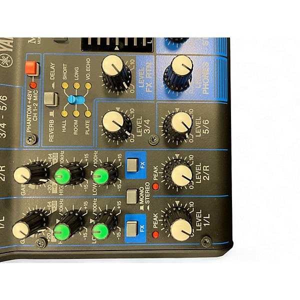 Used Yamaha MG06X Unpowered Mixer