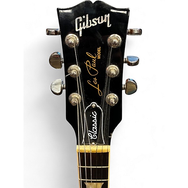 Used Gibson Les Paul Classic Honey Lemon Burst Solid Body Electric Guitar