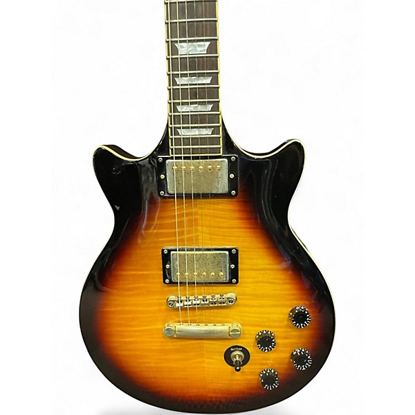 Used 2000s Epiphone GENISIS Tobacco Burst Solid Body Electric Guitar