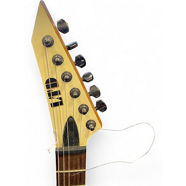 Used 2007 Ltd M-15 Antique White Solid Body Electric Guitar