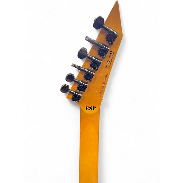 Used 2007 Ltd M-15 Antique White Solid Body Electric Guitar