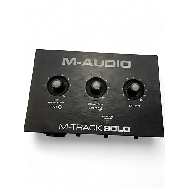 Used M-Audio MTRACK SOLO Audio Interface