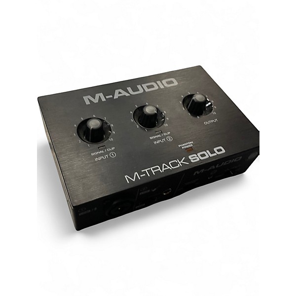 Used M-Audio MTRACK SOLO Audio Interface