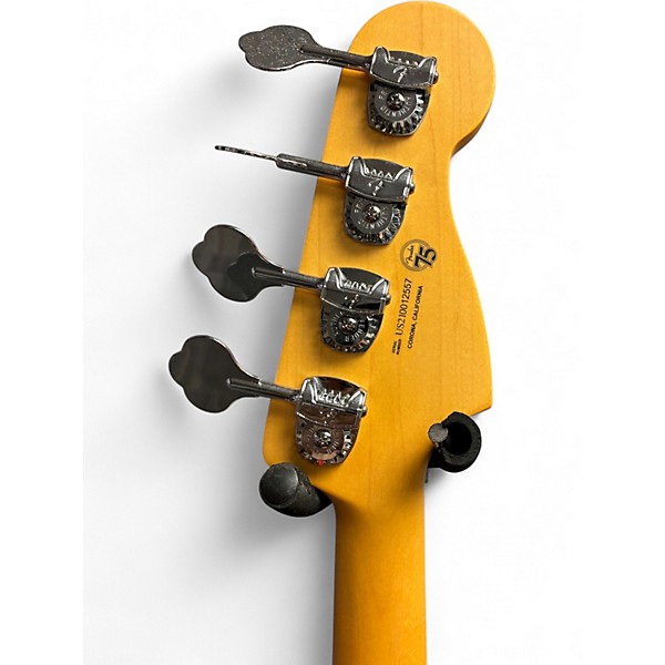 Used Fender American Professional II Precision Bass Olympic White Electric Bass Guitar