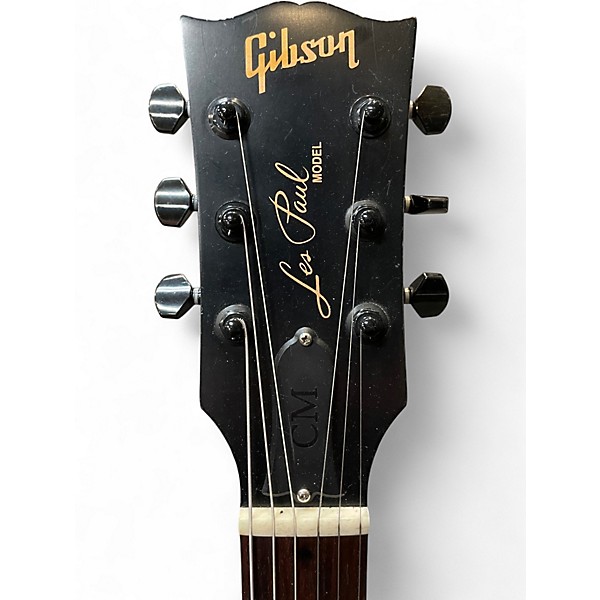 Used Gibson Les Paul CM Worn Black Solid Body Electric Guitar