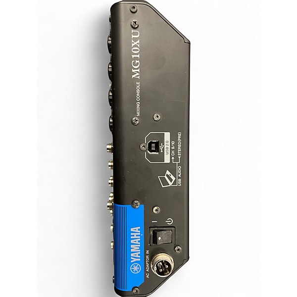 Used Yamaha MG10XU 10 Channel Mixer with Effects Unpowered Mixer