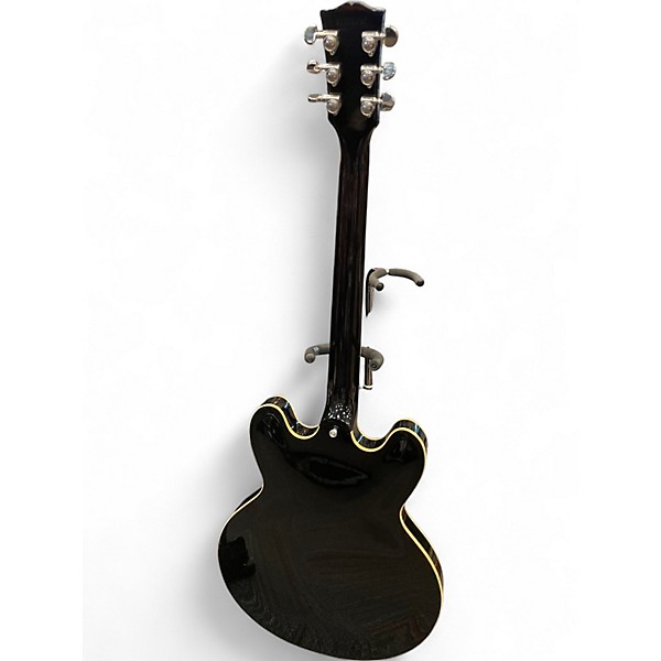 Used Gibson ES335 Traditional VINTAGE EBONY Hollow Body Electric Guitar