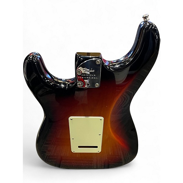 Used Fender American Professional II Stratocaster 2 Color Sunburst Solid Body Electric Guitar