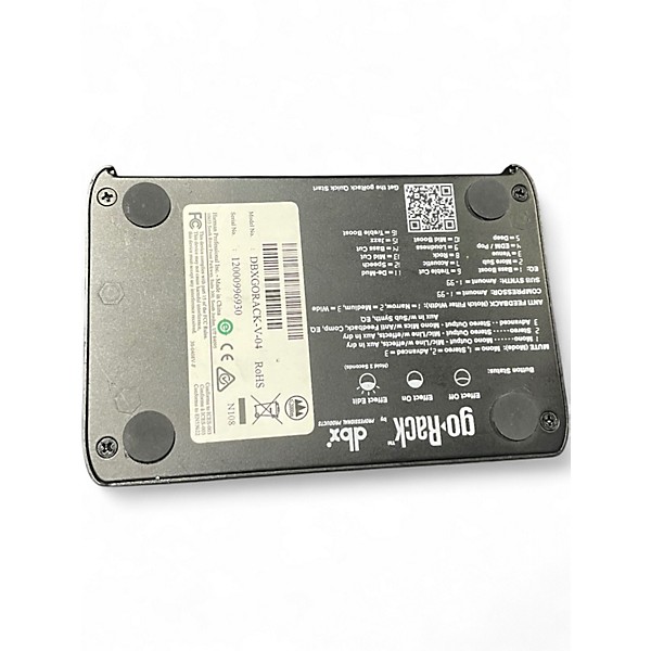 Used dbx GO RACK Compressor